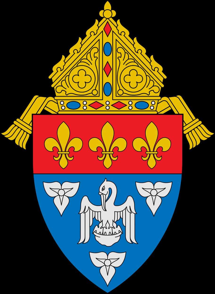 Coat of arms of the the Archdiocese of New Orleans