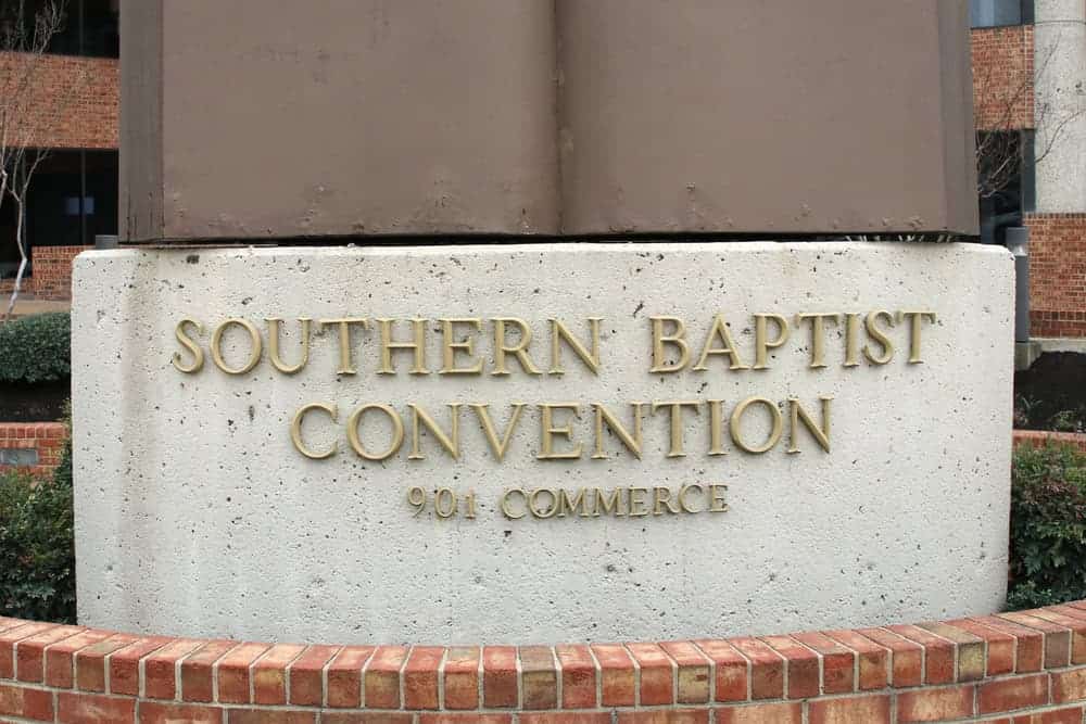 The headquarters building of the Southern Baptist Convention in Nashville, TN.
