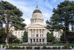 Exterior view of the State Capitol in Sacramento, where 25 survivors of sexual abuse gathered to provide powerful testimony, which helped defeat a Senate Bill that would have made it more difficult to file claims.