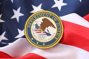 Official seal of the Department of Justice