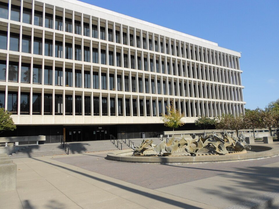 The Sacramento County Courthouse, where motions are filed, cases litigated or settled, and orders handed down.