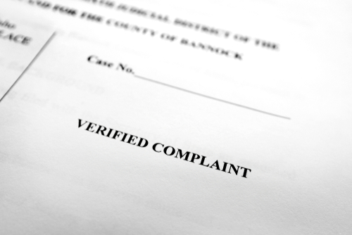 A legal complaint document.