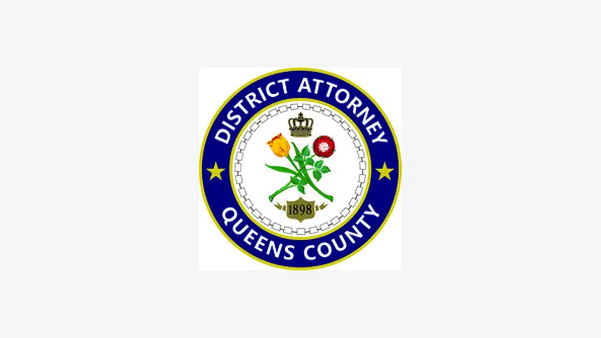 The official seal of the Queens, NY District Attorney, which sentenced former doctor Zhi Allen Cheng to 24 years in prison.