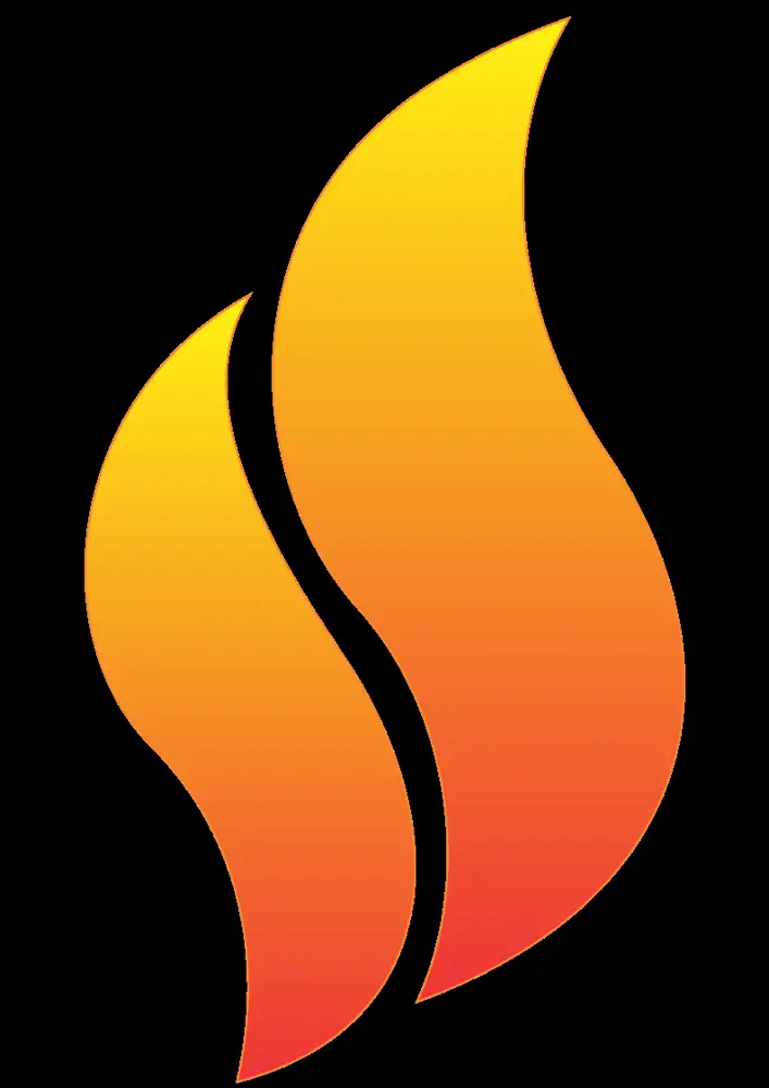 Symbol of Pentecostal flame logo, representing Pentecostal Christianity
