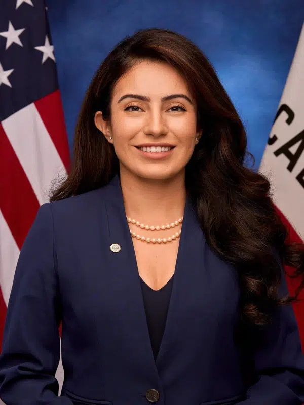Official portrait of Sasha Renée Pérez, as shown in the CA State Senate website