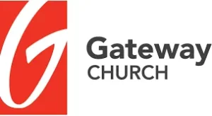 ogo of Gateway Church, featuring a stylized red “G” symbol next to the church’s name in black text.