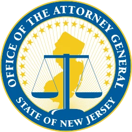 Official seal of the Attorney General of New Jersey, representing the state’s top law enforcement office investigating Uber’s handling of sexual assault reports