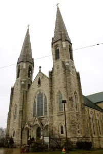 St. Mary of the Angels Church in Olean, part of the Diocese of Buffalo in Western New York.