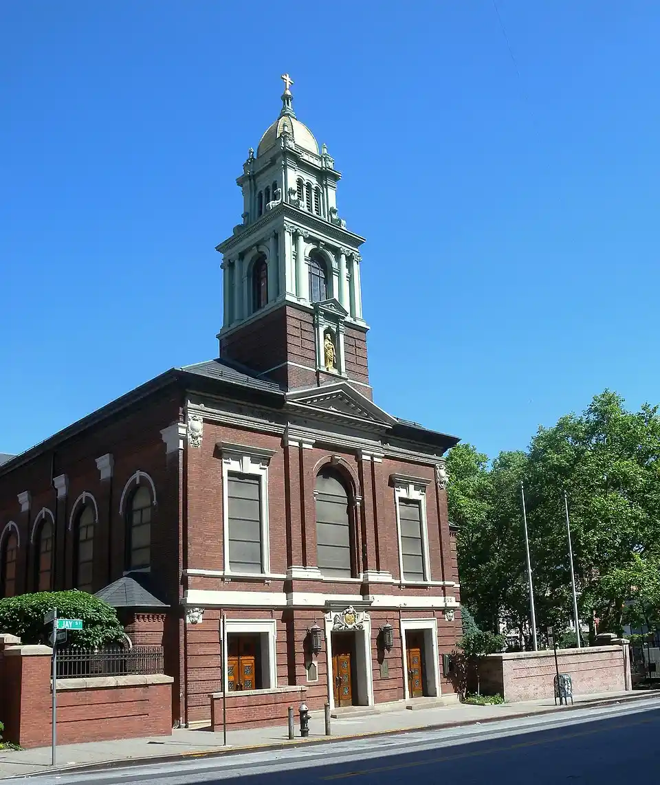 St. James Cathedral in Brooklyn, New York, a historic Roman Catholic church associated with the Diocese of Brooklyn.
