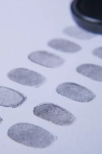 uber-background-check-fingerprints Fingerprint records representing Uber driver background checks amid ongoing rideshare sexual assault litigation.