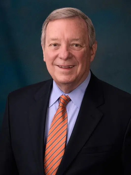 Sen_Dick_Durbin_Roblox_Investigation U.S. Sen. Dick Durbin, who joined Sen. Josh Hawley in launching a Senate investigation into Roblox over child sexual exploitation and platform safety concerns.