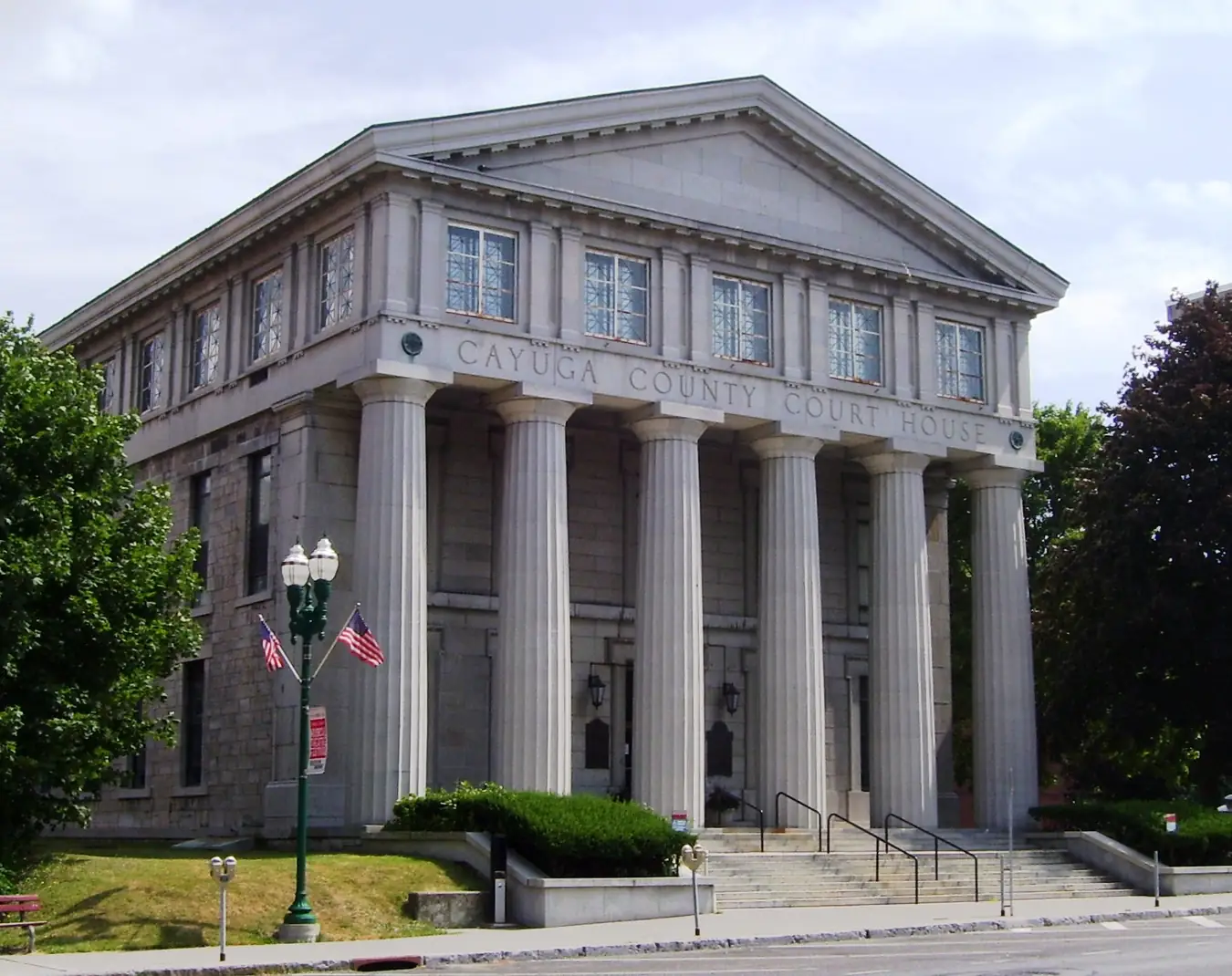 cayuga-county-courthouse-auburn Cayuga County Courthouse in Auburn, New York, where the Moravia school sexual abuse lawsuit was filed.