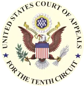 tenth-circuit-court-of-appeals-seal Seal of the United States Court of Appeals for the Tenth Circuit featuring a bald eagle, shield and stars.