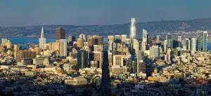 san-francisco-skyline-lyft-article San Francisco skyline, where a former Lyft driver was sentenced to six life terms for a series of rideshare-related sexual assaults.