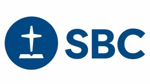 sbc-logo-homepage-preview Southern Baptist Convention logo with a blue cross emblem and the letters SBC.