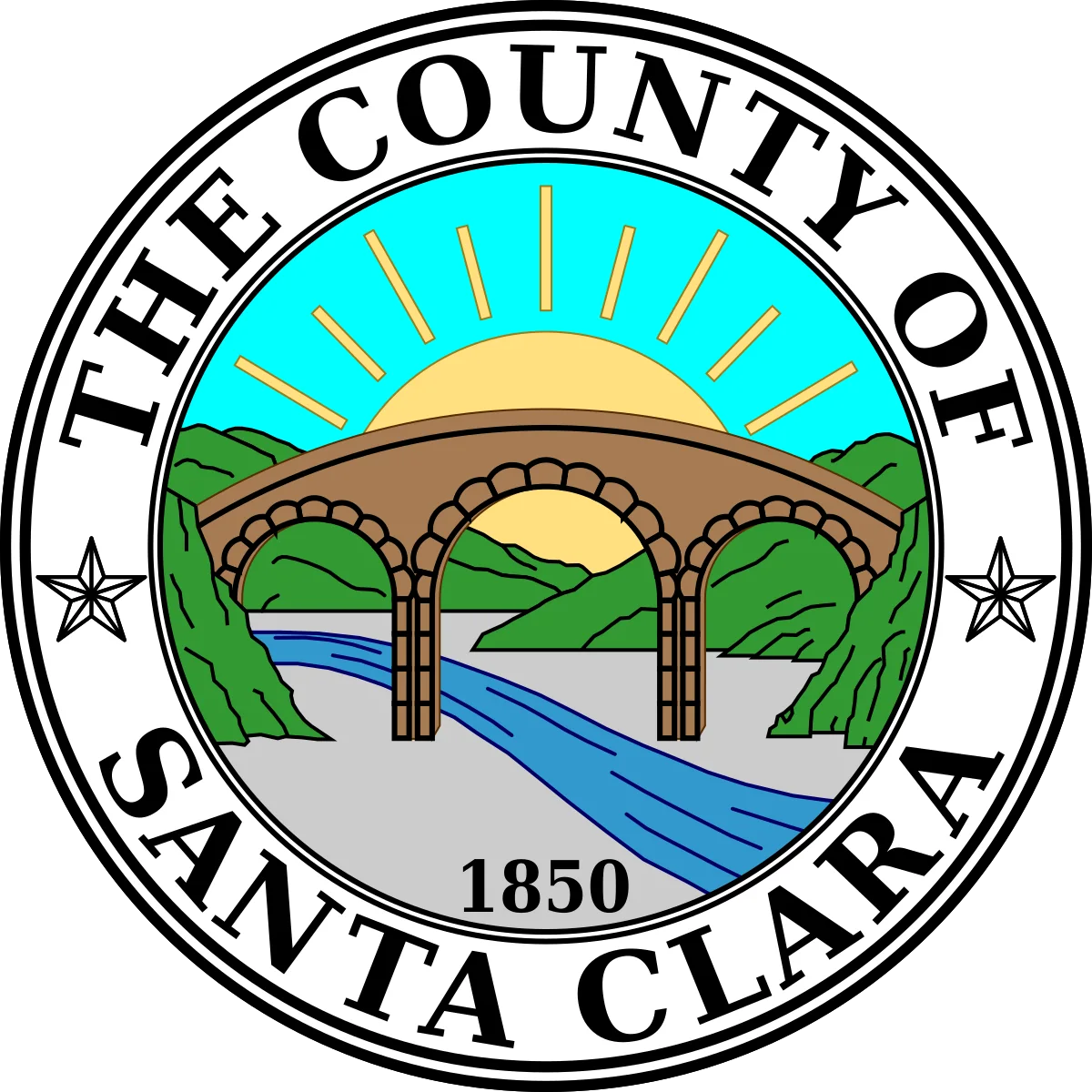 santa-clara-county-seal Seal of Santa Clara County, California