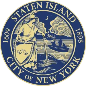 staten-island-seal Official seal of Staten Island, New York, where former OB-GYN Paul Heltzer faces sexual abuse and medical malpractice lawsuits.