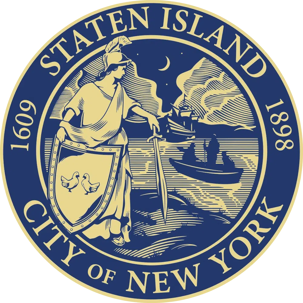 staten-island-seal Official seal of Staten Island, New York, where former OB-GYN Paul Heltzer faces sexual abuse and medical malpractice lawsuits.